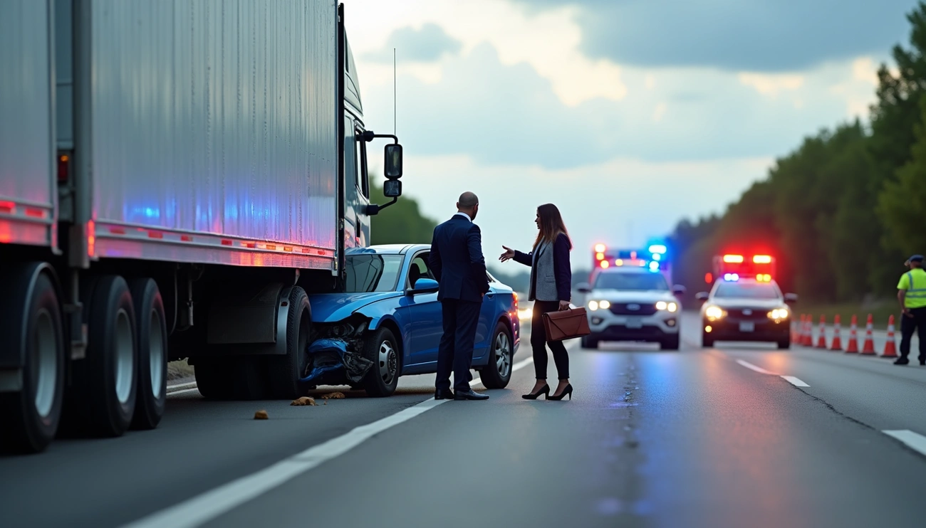 Experienced truck wreck attorney near me offering legal help after a semi-truck accident
