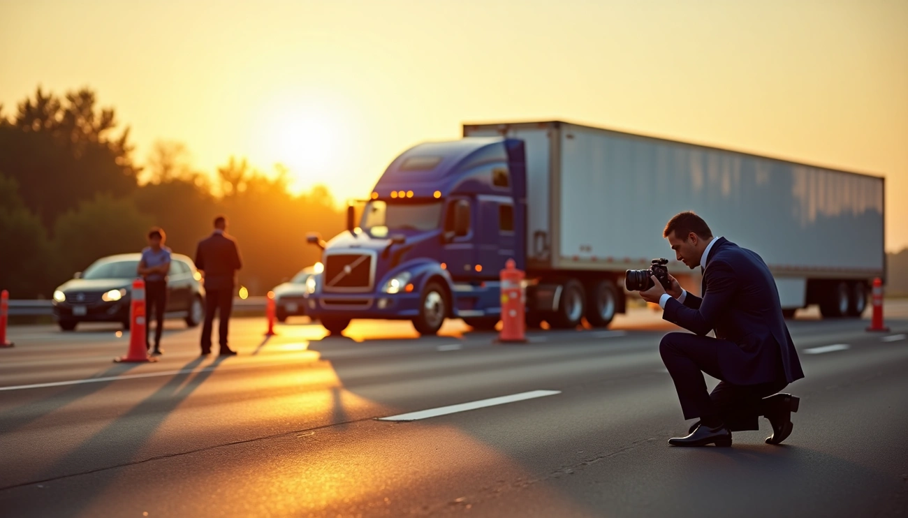 Local trucking lawyer near me offering legal help for commercial truck accidents